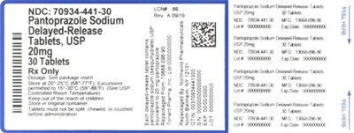 Label (70934 441 30   Rev A 09 19)